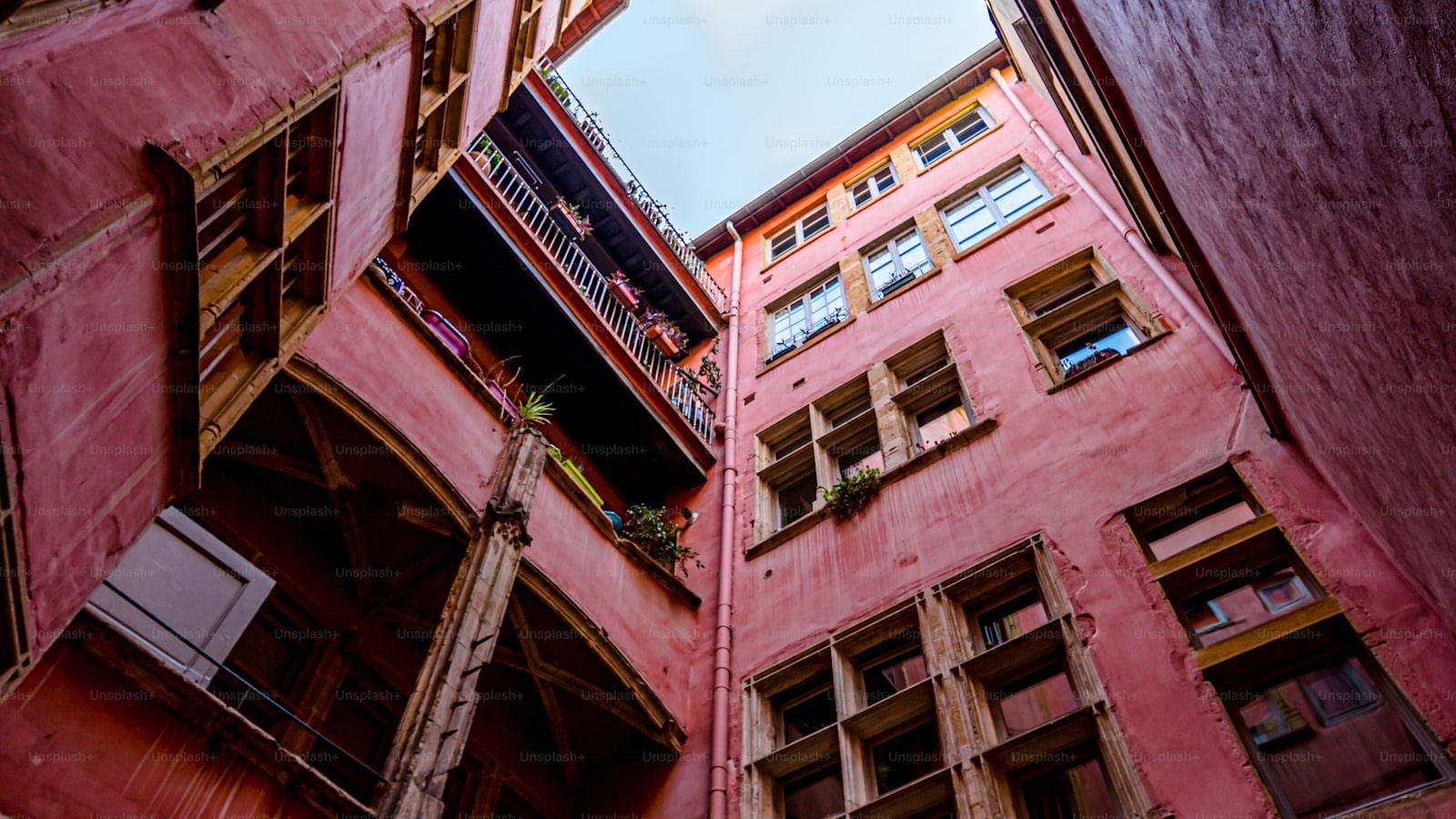 Old Lyon streets and riverside architecture.